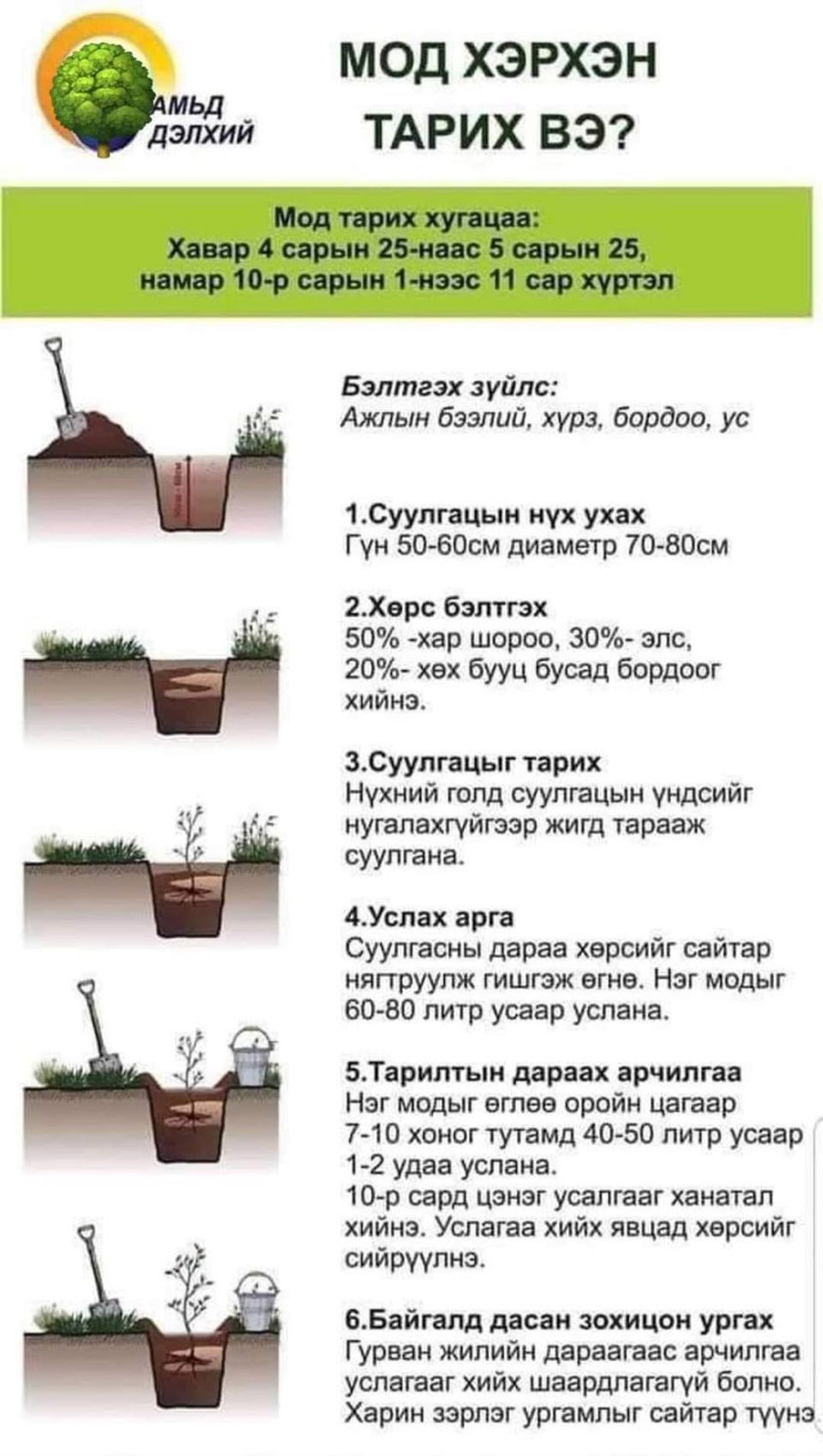МОД ХЭРХЭН ТАРИХ ВЭ?